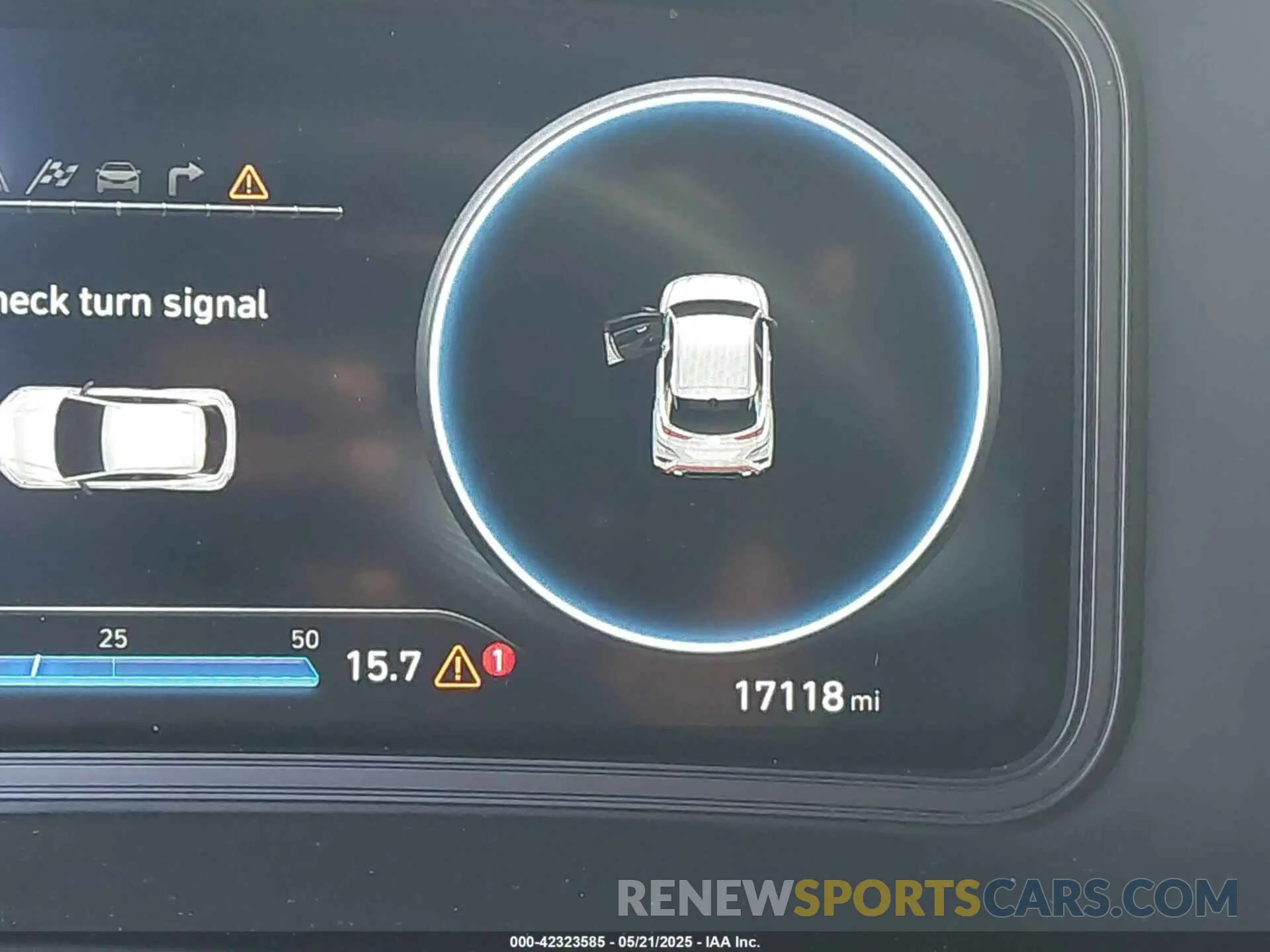 15 fotografías del automóvil dañado KM8KH3AC1NU004310 HYUNDAI KONA N 2022
