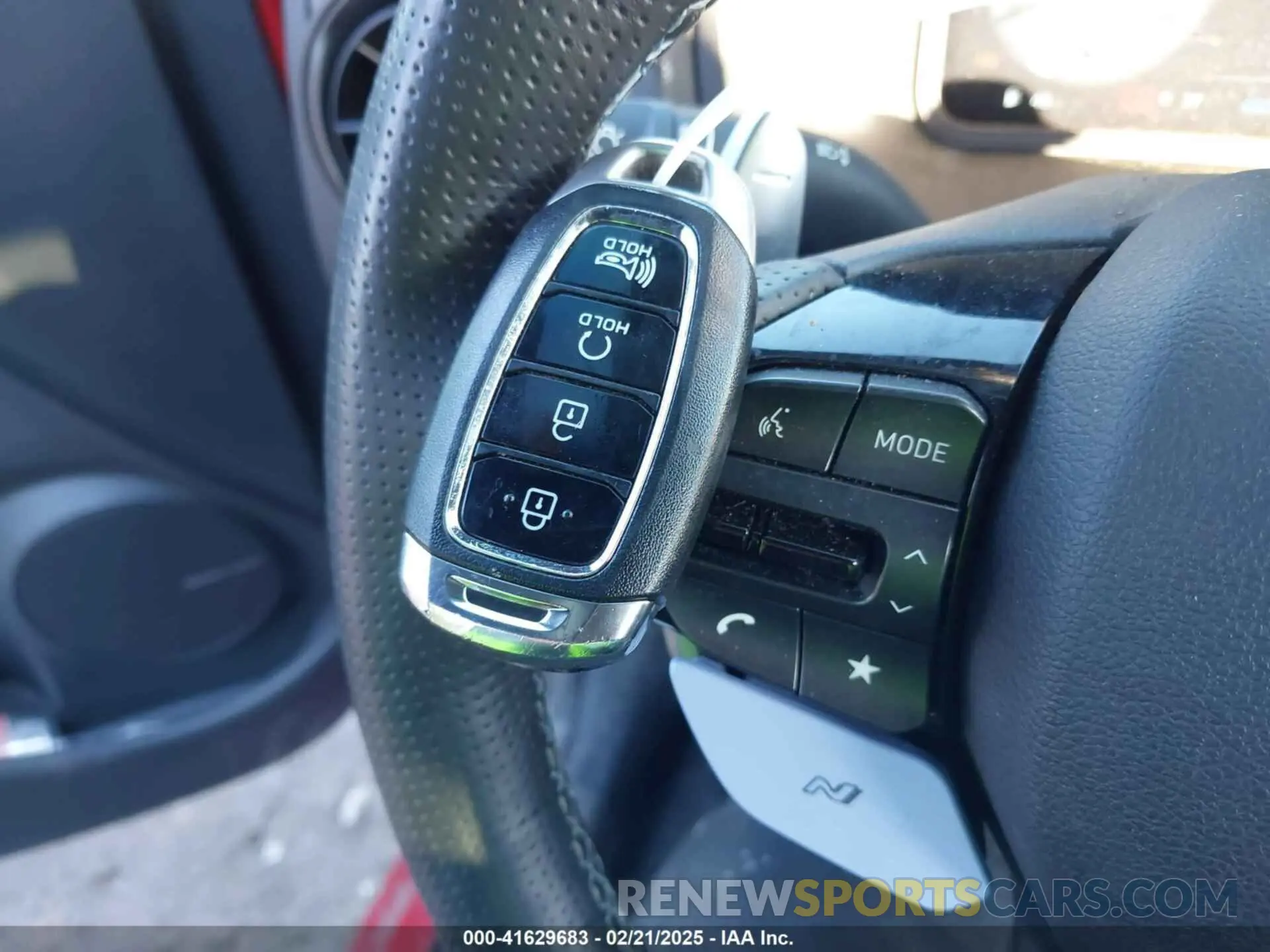 11 fotografías del automóvil dañado KM8KH3ACXPU010173 HYUNDAI KONA N 2023