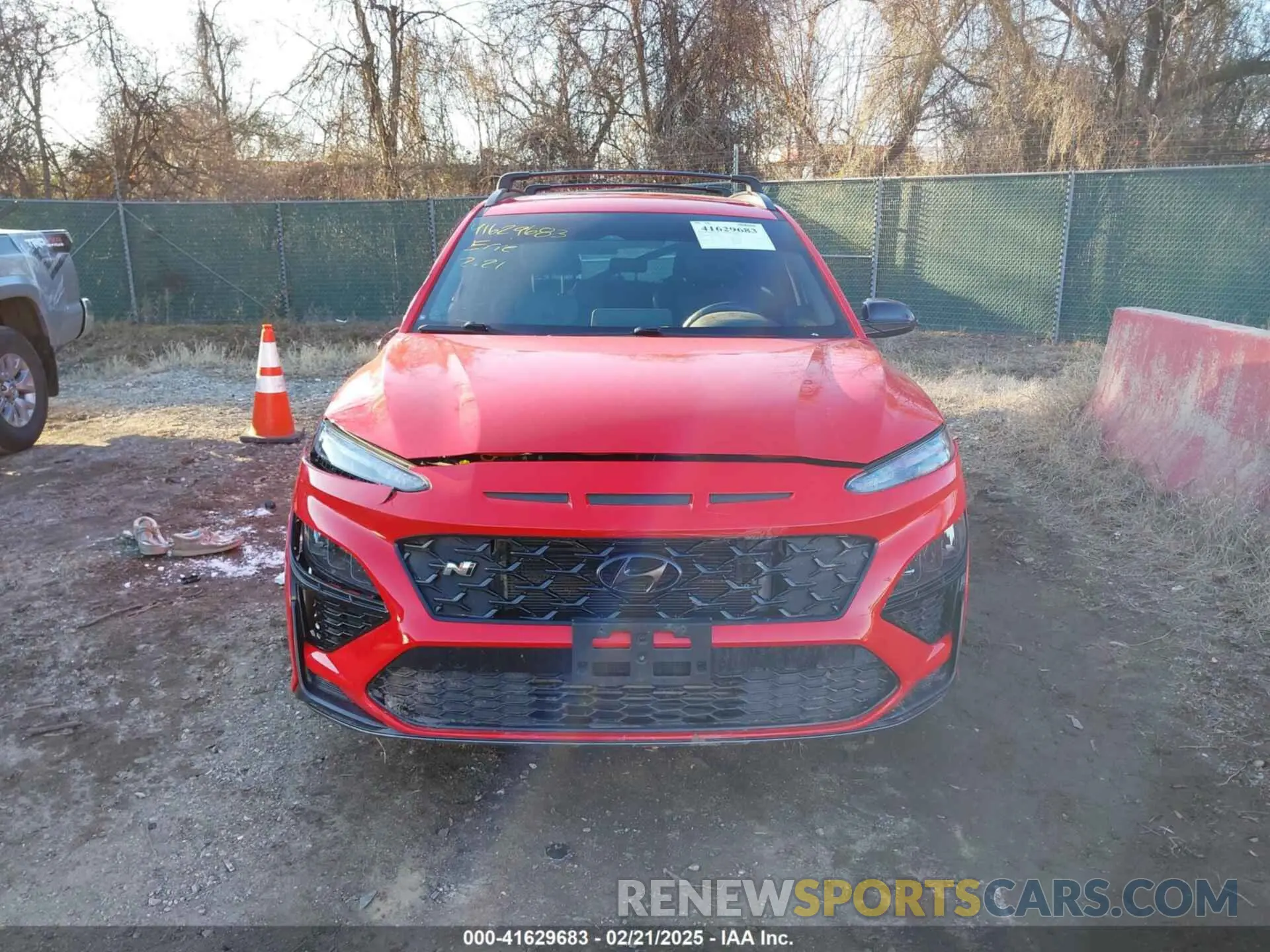 12 fotografías del automóvil dañado KM8KH3ACXPU010173 HYUNDAI KONA N 2023