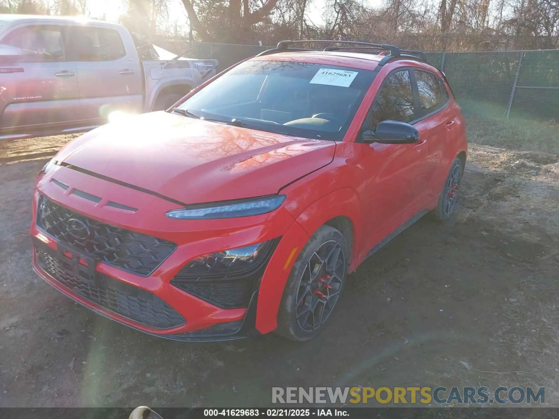 2 fotografías del automóvil dañado KM8KH3ACXPU010173 HYUNDAI KONA N 2023