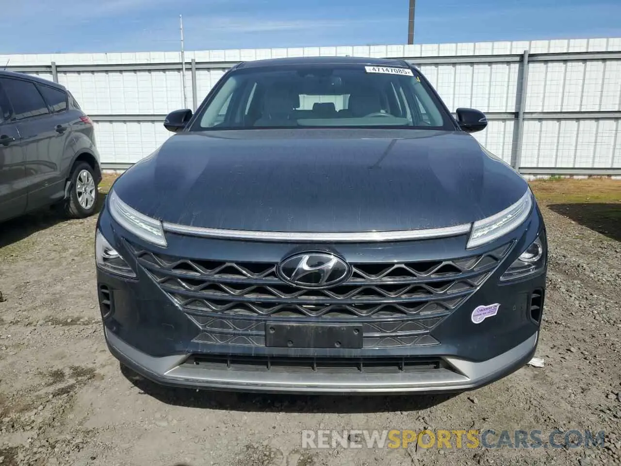 5 fotografías del automóvil dañado KM8J74A64KU000746 HYUNDAI NEXO 2019