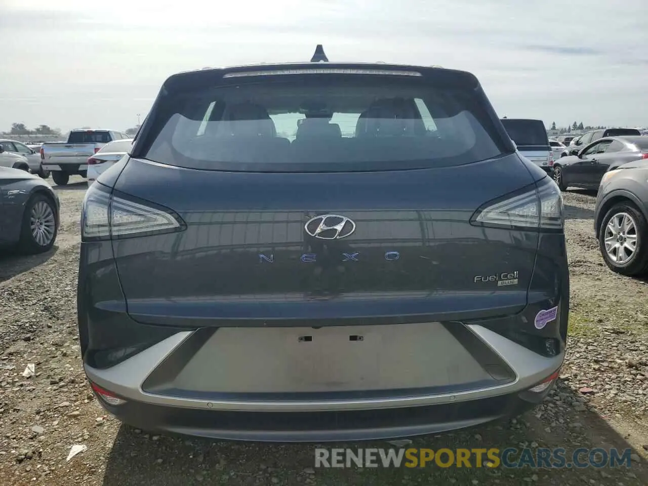6 fotografías del automóvil dañado KM8J74A64KU000746 HYUNDAI NEXO 2019