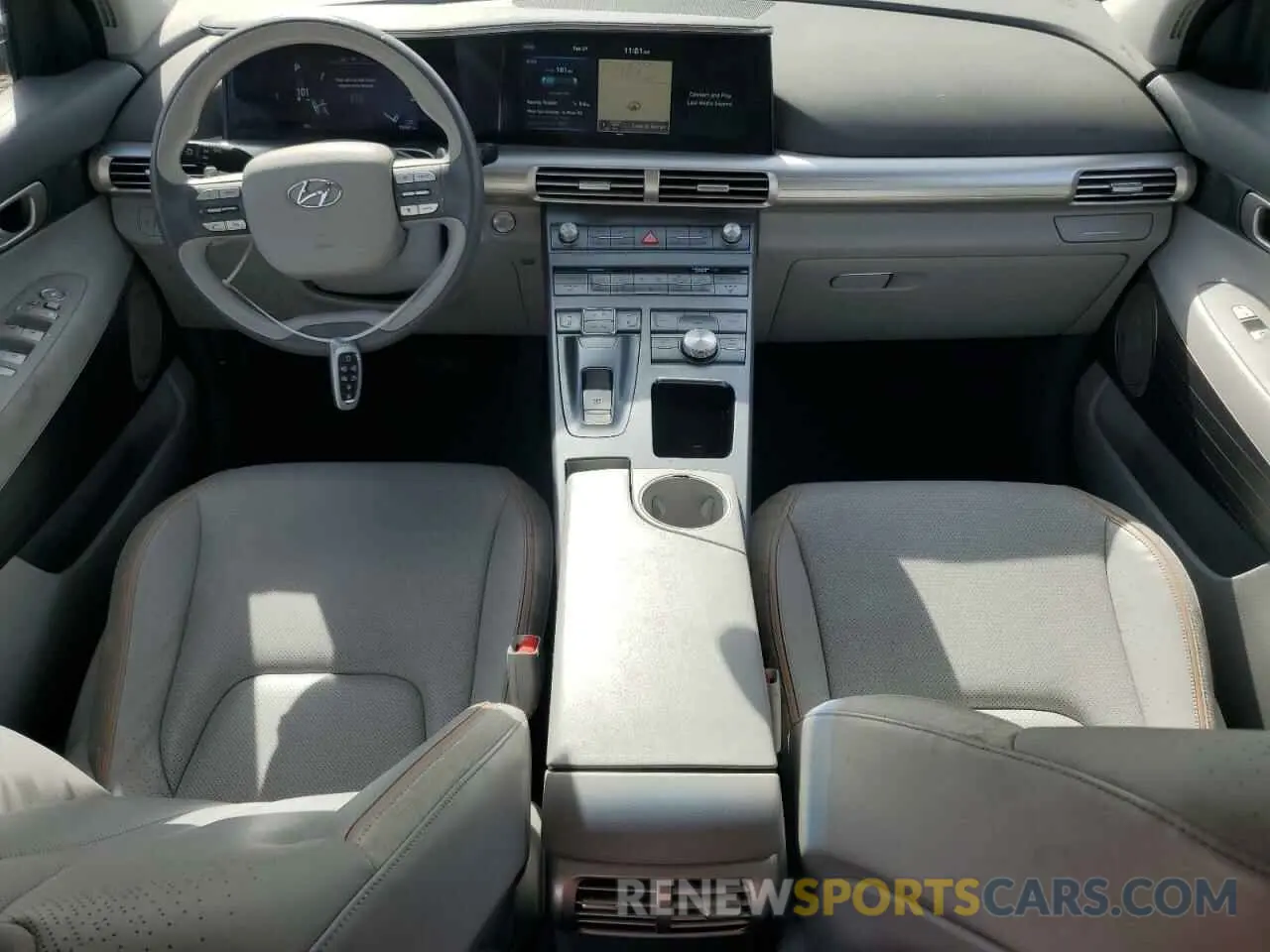 8 fotografías del automóvil dañado KM8J74A64KU000746 HYUNDAI NEXO 2019