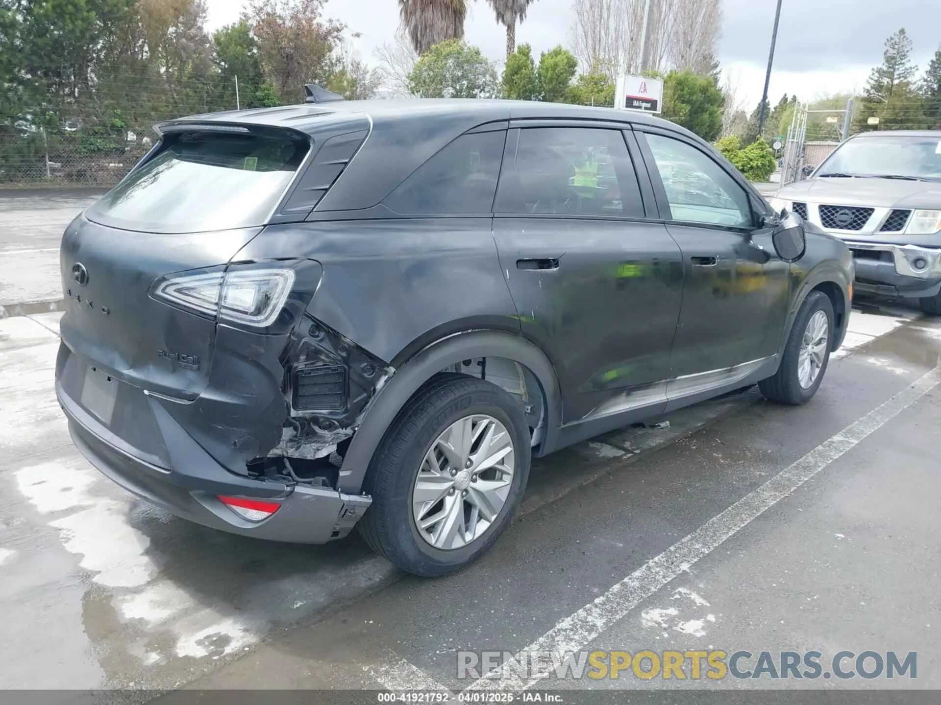 4 fotografías del automóvil dañado KM8J74A67MU013848 HYUNDAI NEXO 2021