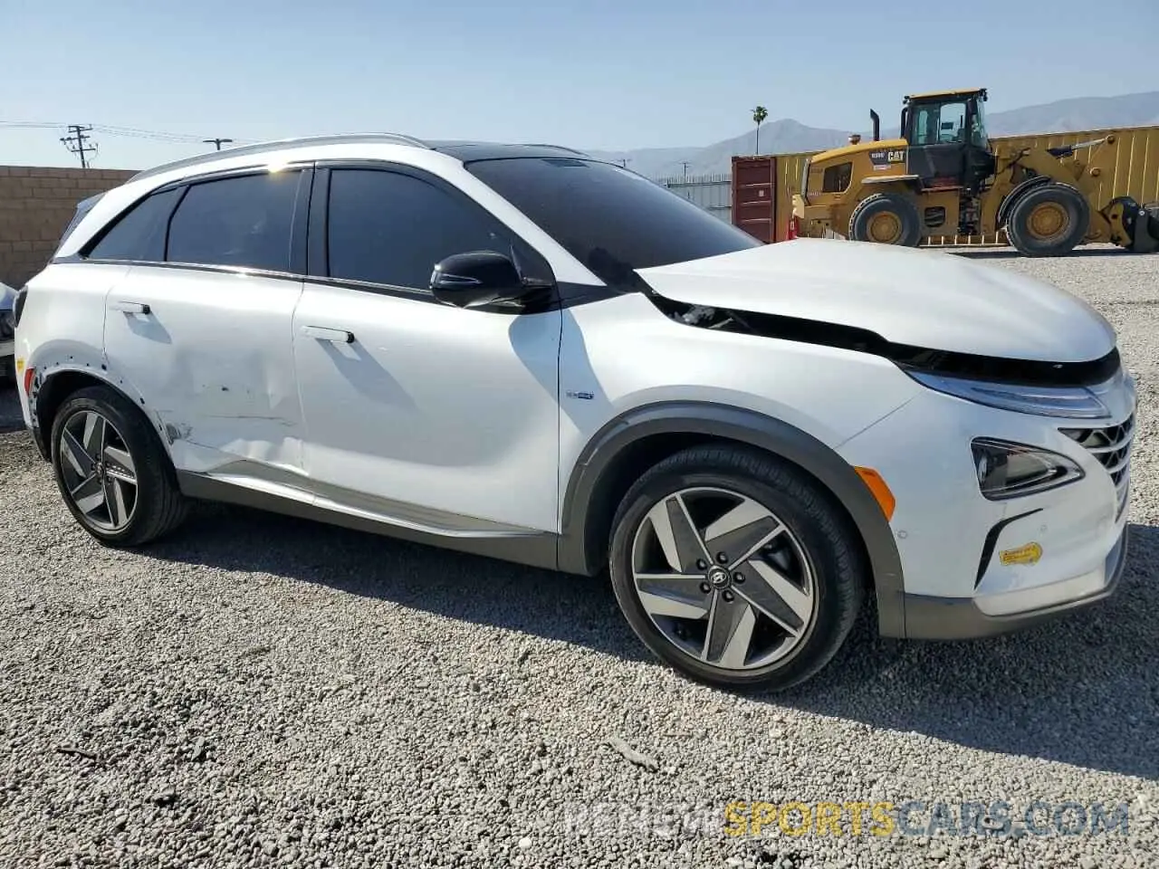 4 fotografías del automóvil dañado KM8J84A63MU012984 HYUNDAI NEXO 2021