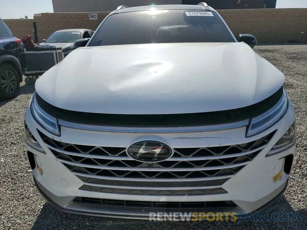 5 fotografías del automóvil dañado KM8J84A63MU012984 HYUNDAI NEXO 2021