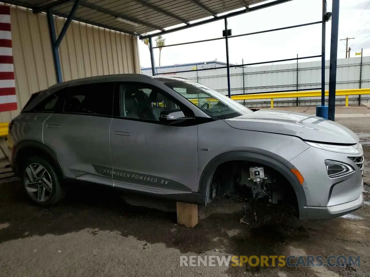 4 fotografías del automóvil dañado KM8J84A64MU017143 HYUNDAI NEXO 2021