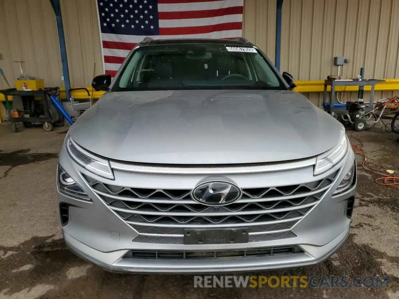 5 fotografías del automóvil dañado KM8J84A64MU017143 HYUNDAI NEXO 2021