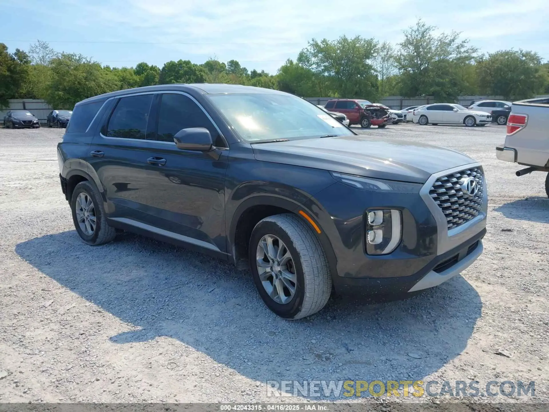 1 fotografías del automóvil dañado KM8R14HE0LU057027 HYUNDAI PALISADE 2020