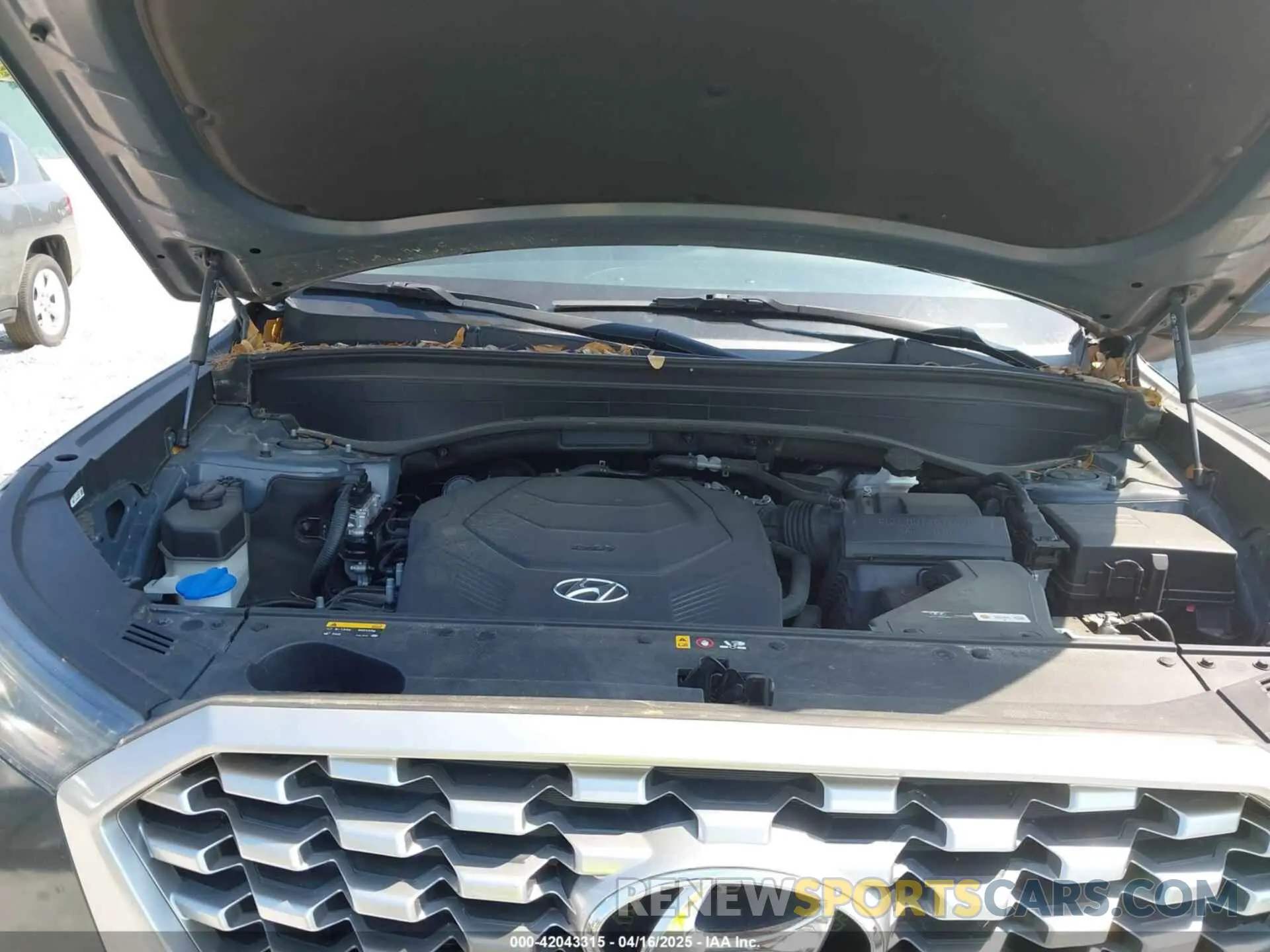 10 fotografías del automóvil dañado KM8R14HE0LU057027 HYUNDAI PALISADE 2020