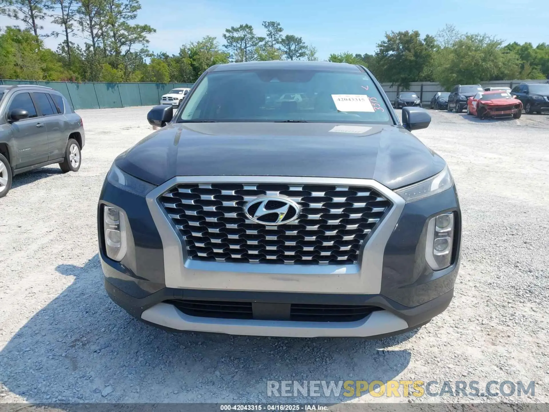 13 fotografías del automóvil dañado KM8R14HE0LU057027 HYUNDAI PALISADE 2020