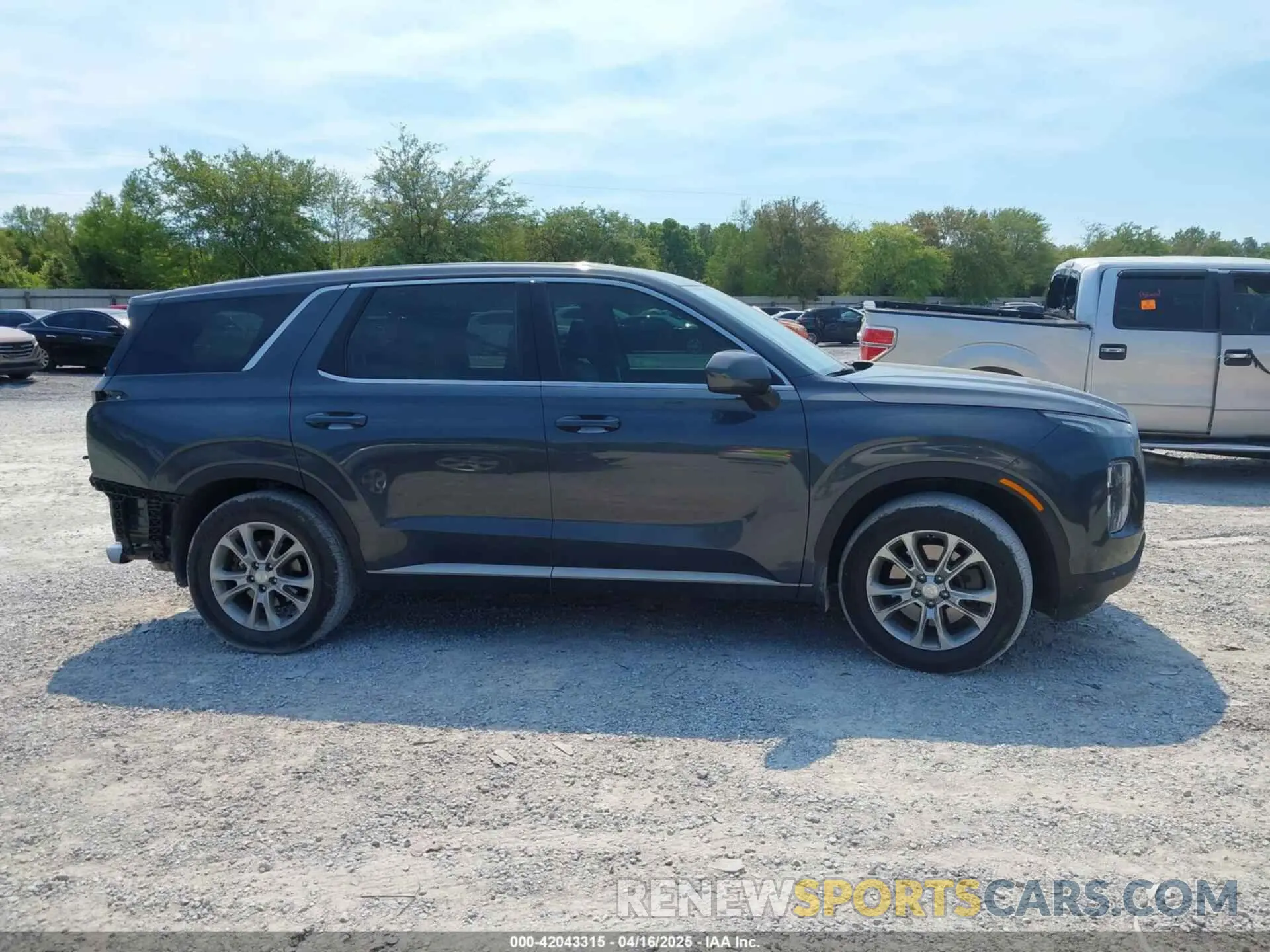 14 fotografías del automóvil dañado KM8R14HE0LU057027 HYUNDAI PALISADE 2020