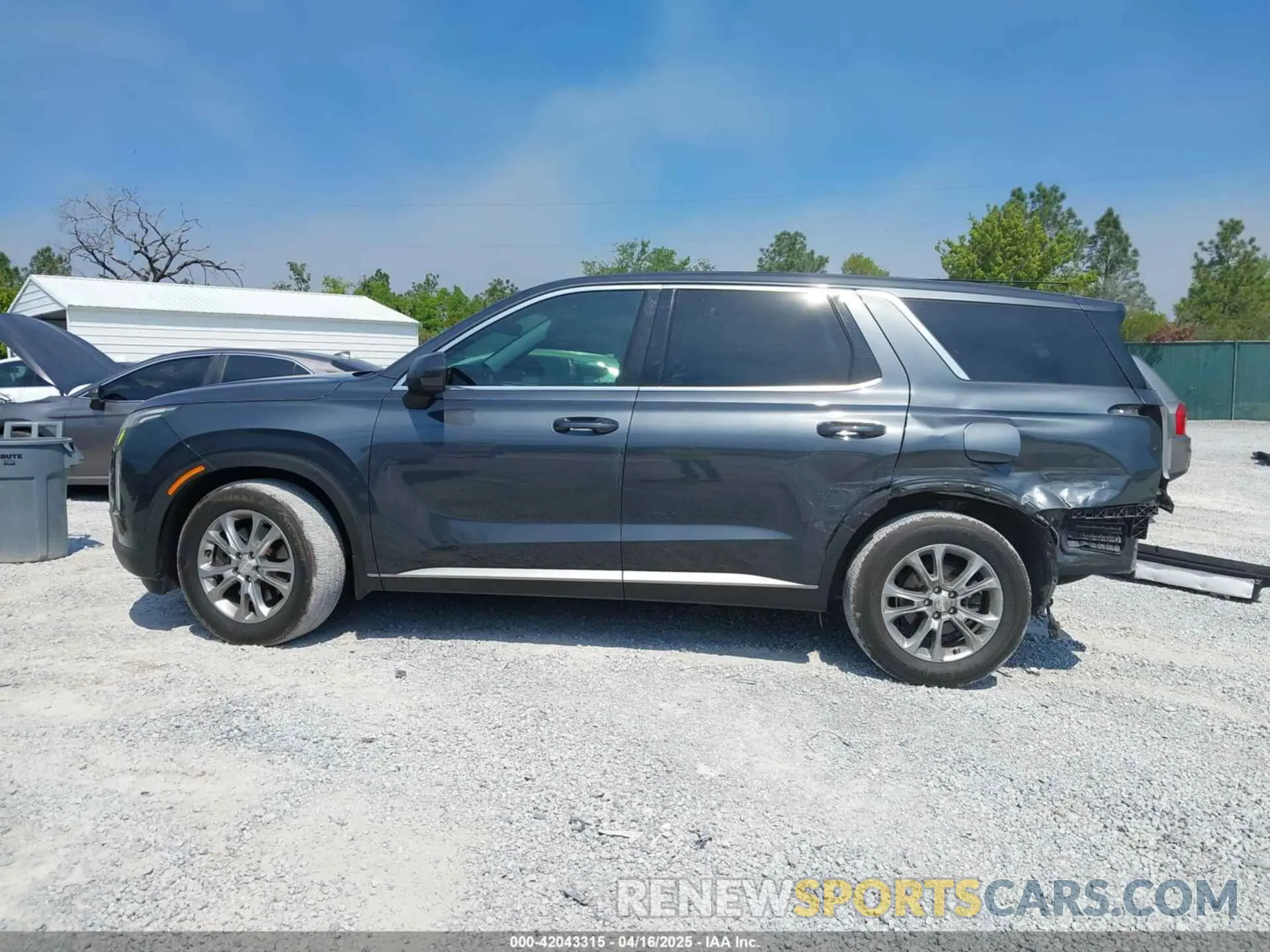15 fotografías del automóvil dañado KM8R14HE0LU057027 HYUNDAI PALISADE 2020