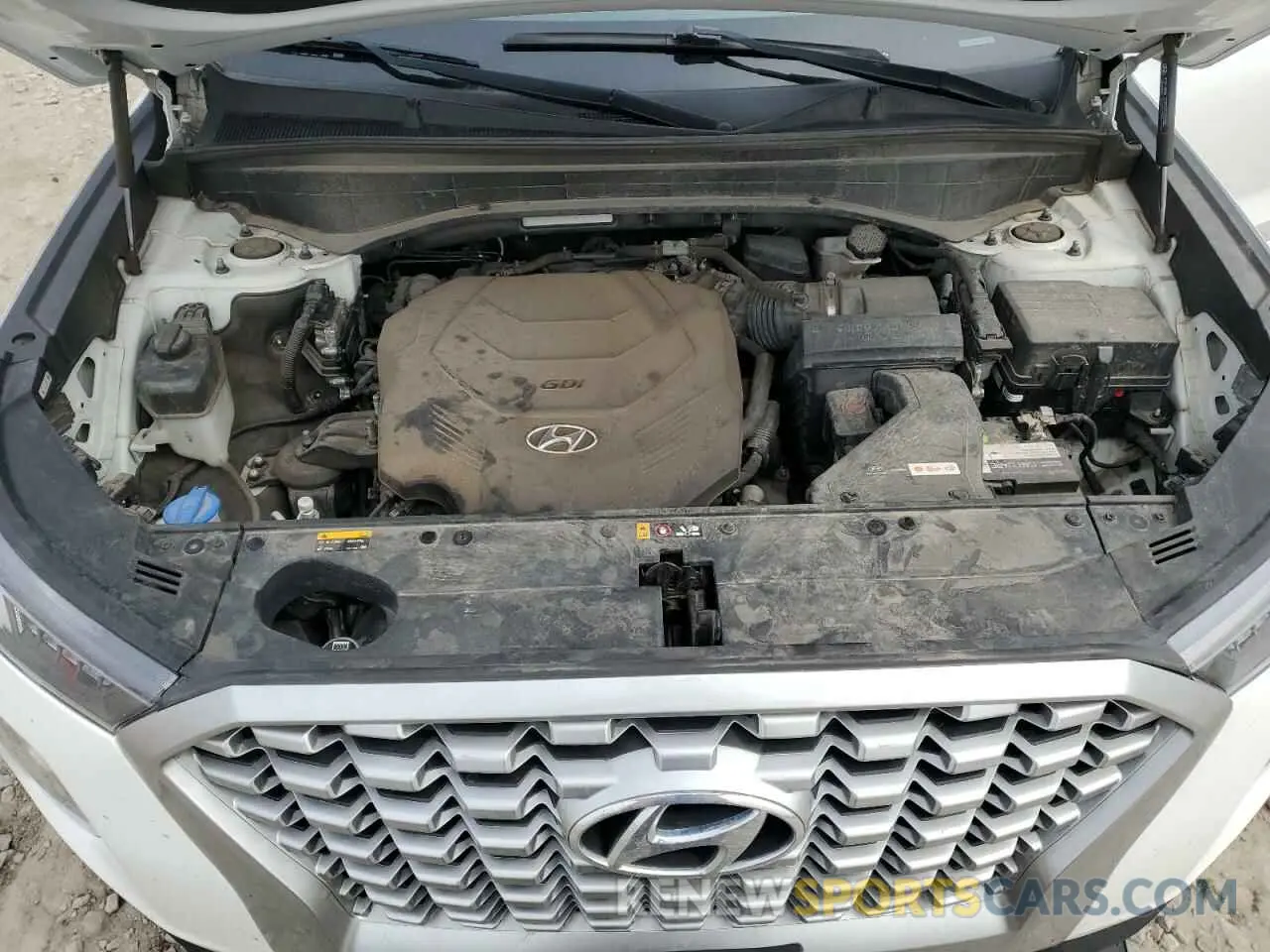 14 fotografías del automóvil dañado KM8R1DHEXLU039599 HYUNDAI PALISADE 2020