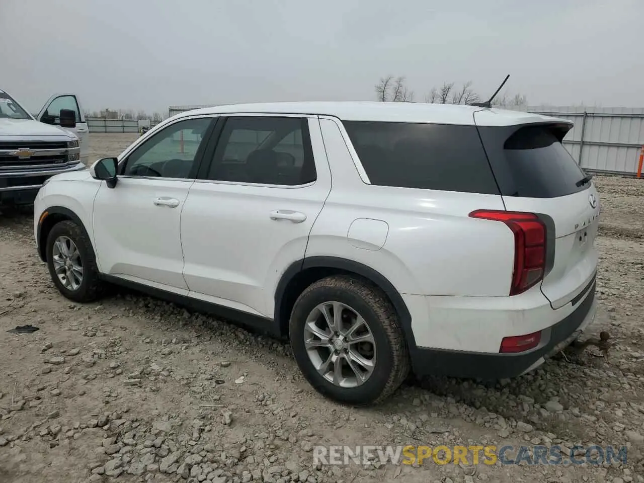 2 fotografías del automóvil dañado KM8R1DHEXLU039599 HYUNDAI PALISADE 2020