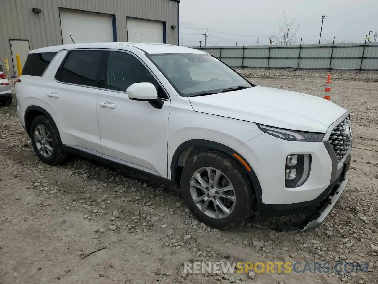 4 fotografías del automóvil dañado KM8R1DHEXLU039599 HYUNDAI PALISADE 2020