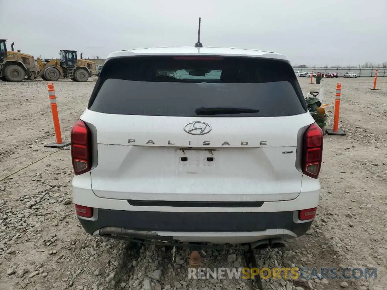 6 fotografías del automóvil dañado KM8R1DHEXLU039599 HYUNDAI PALISADE 2020