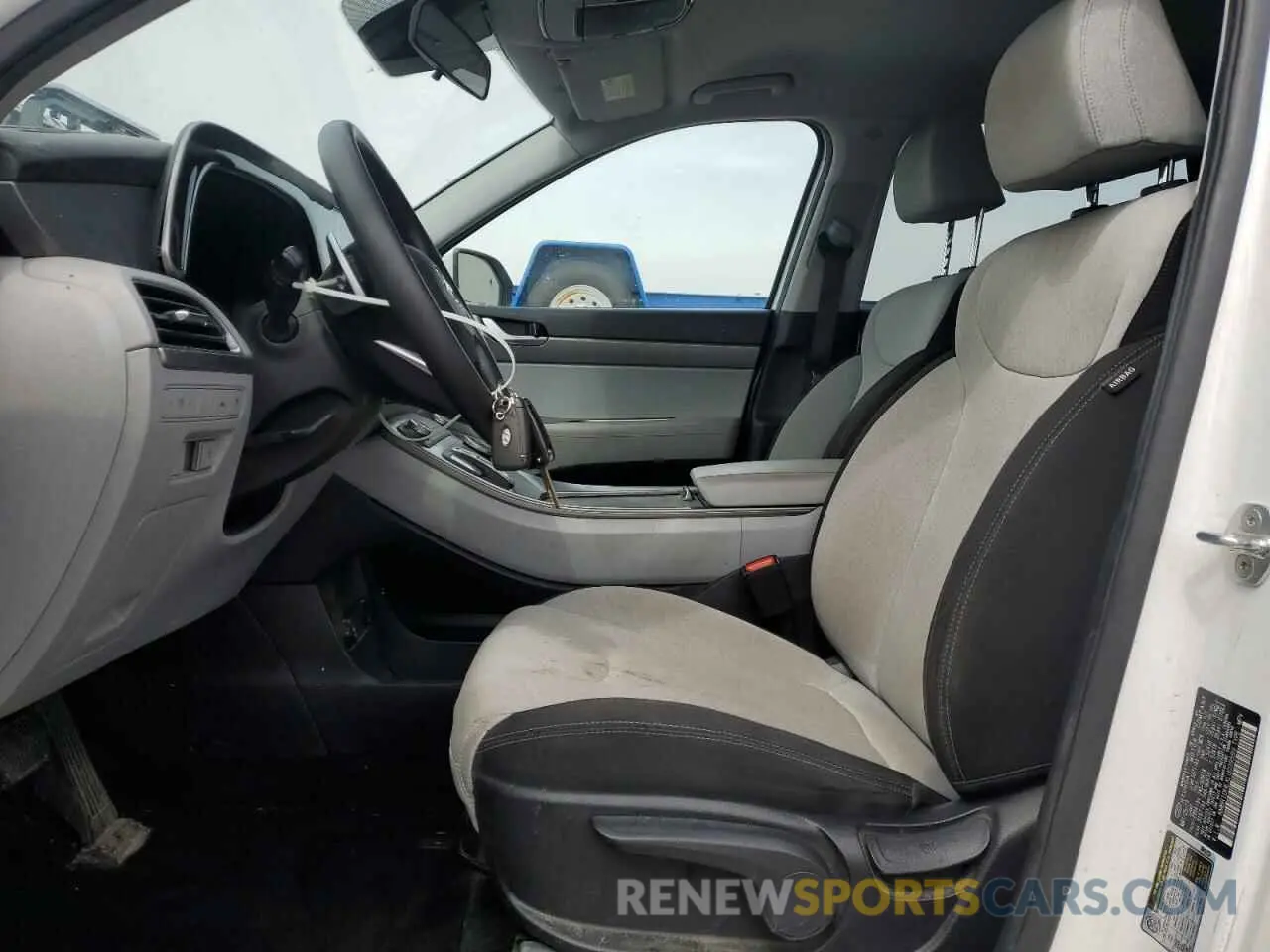 7 fotografías del automóvil dañado KM8R1DHEXLU039599 HYUNDAI PALISADE 2020