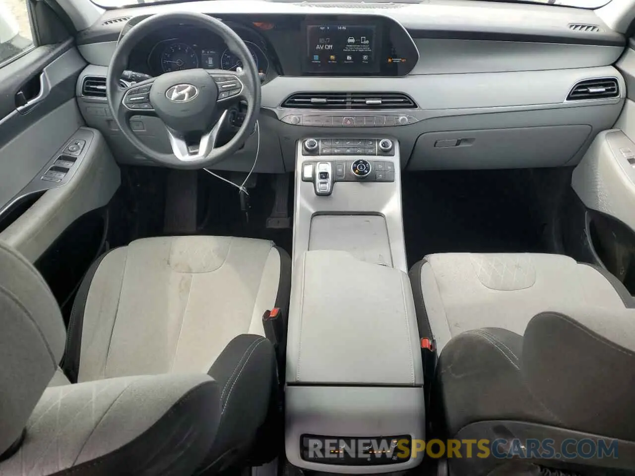 8 fotografías del automóvil dañado KM8R1DHEXLU039599 HYUNDAI PALISADE 2020