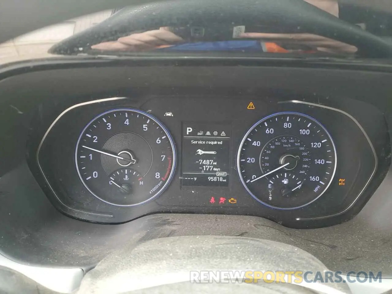 9 fotografías del automóvil dañado KM8R1DHEXLU039599 HYUNDAI PALISADE 2020