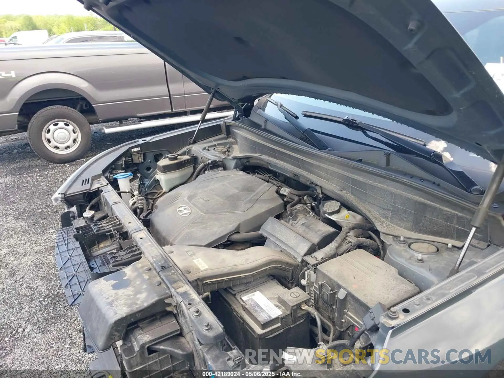 10 fotografías del automóvil dañado KM8R24HE4LU028630 HYUNDAI PALISADE 2020