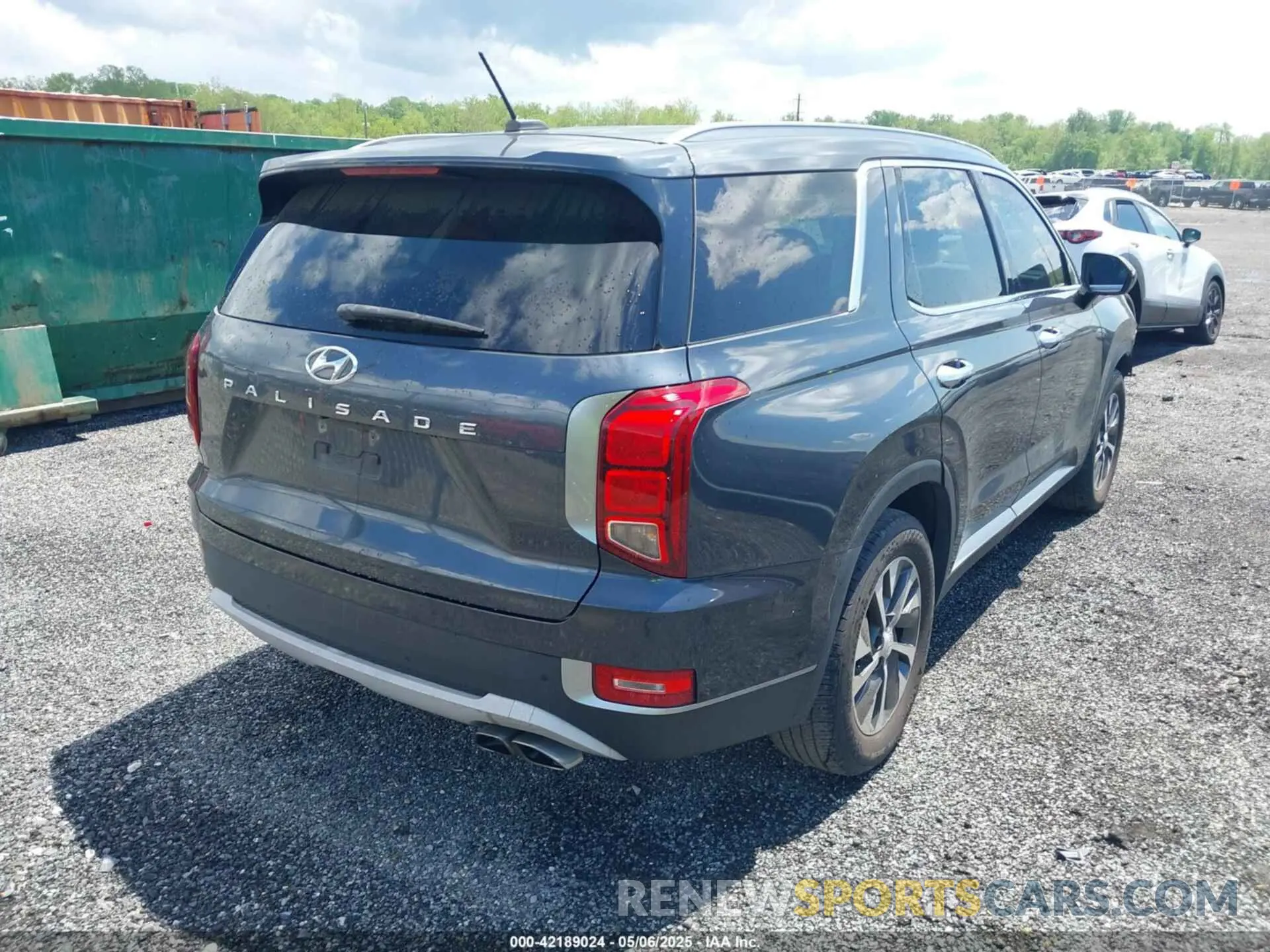 16 fotografías del automóvil dañado KM8R24HE4LU028630 HYUNDAI PALISADE 2020