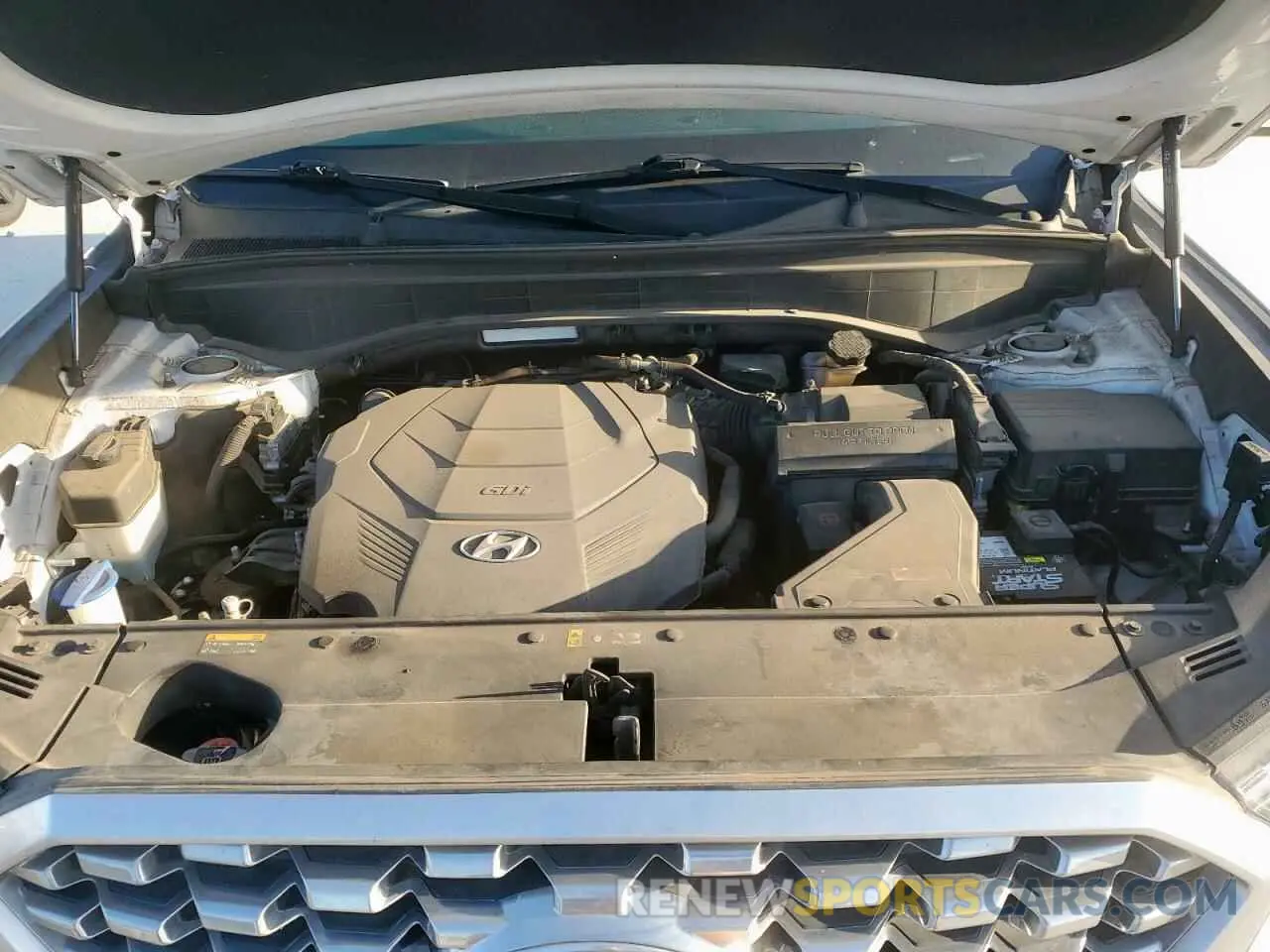 12 fotografías del automóvil dañado KM8R24HE5LU100998 HYUNDAI PALISADE 2020