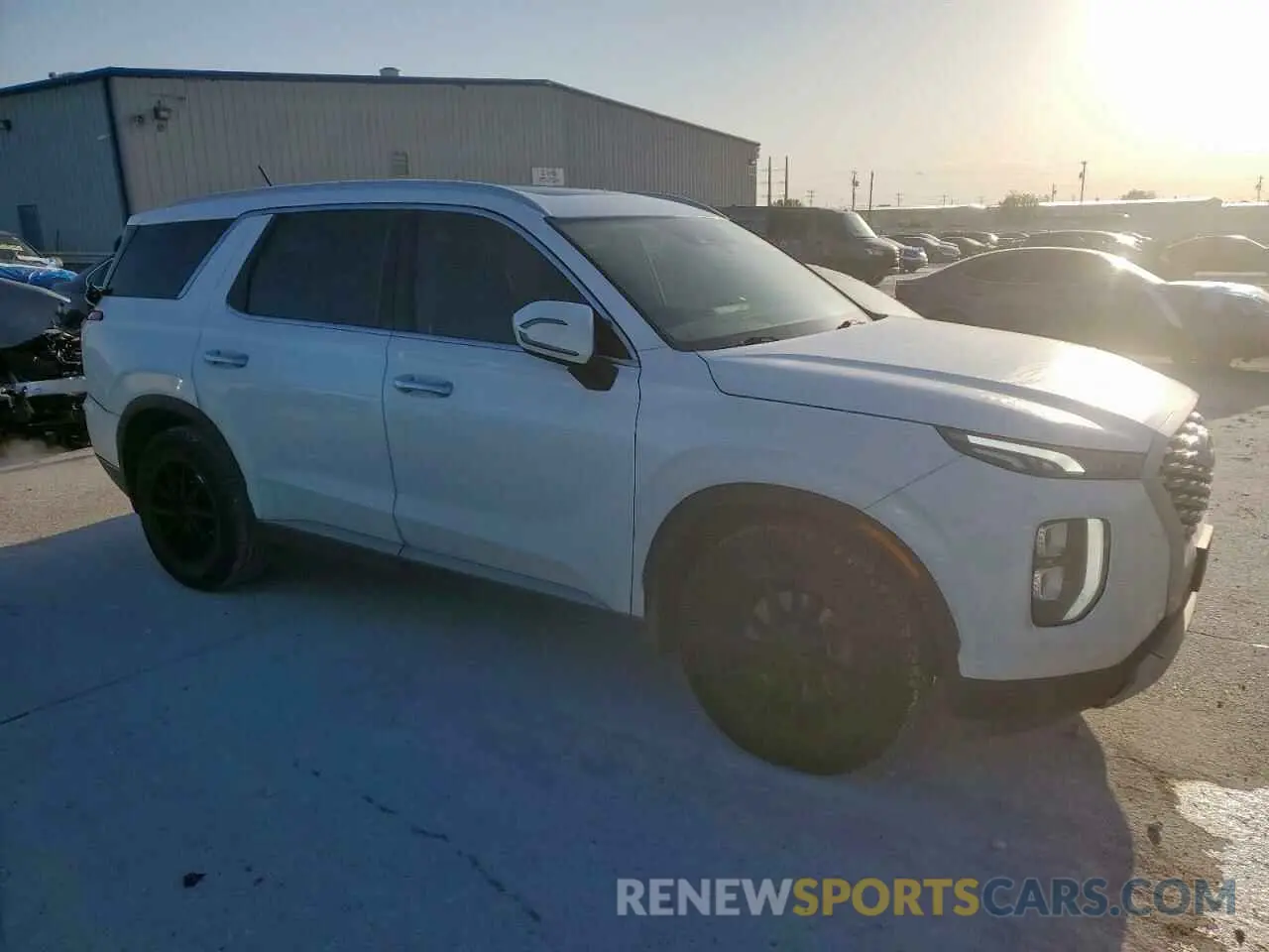4 fotografías del automóvil dañado KM8R24HE5LU100998 HYUNDAI PALISADE 2020