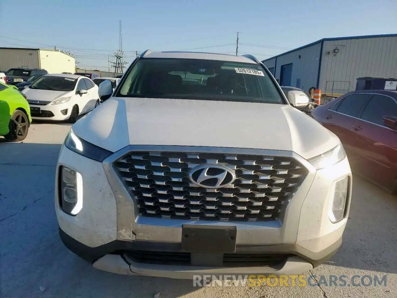 5 fotografías del automóvil dañado KM8R24HE5LU100998 HYUNDAI PALISADE 2020