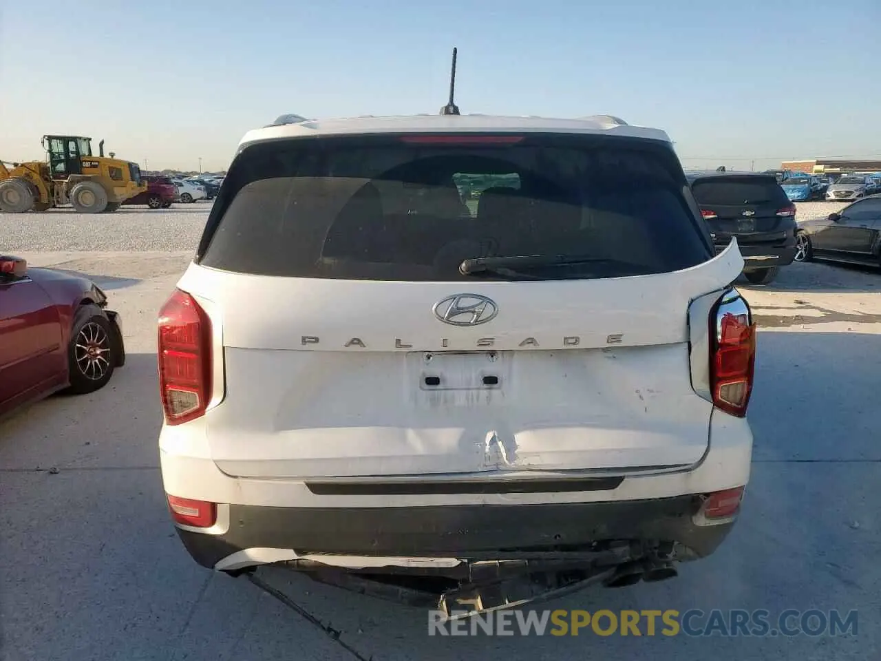 6 fotografías del automóvil dañado KM8R24HE5LU100998 HYUNDAI PALISADE 2020