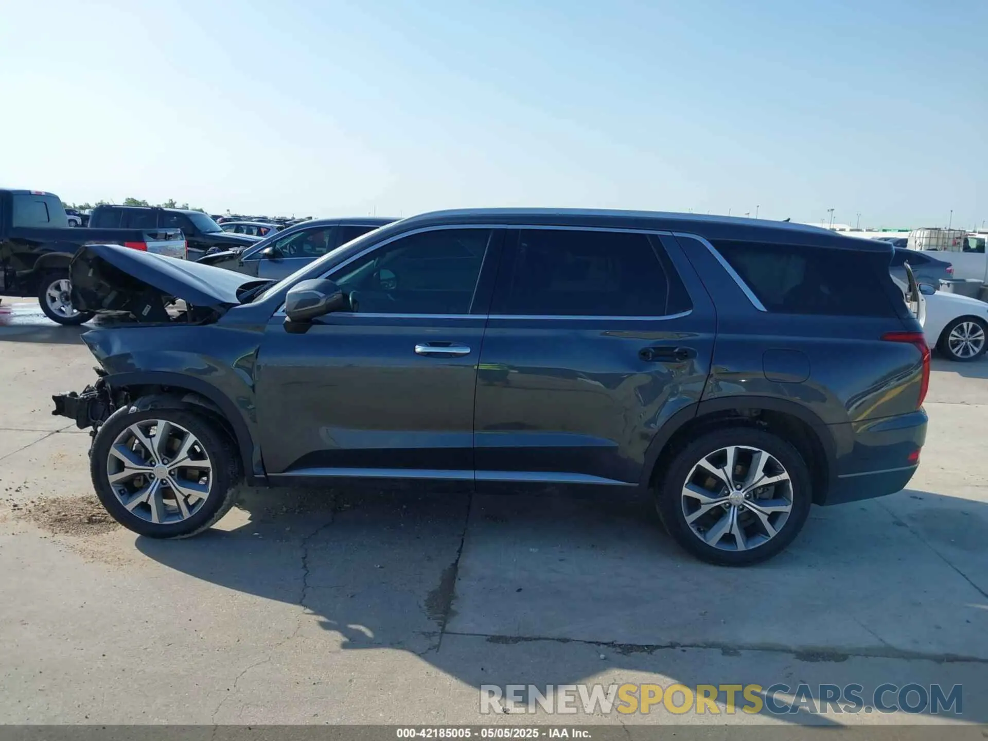 13 fotografías del automóvil dañado KM8R34HE3LU091392 HYUNDAI PALISADE 2020