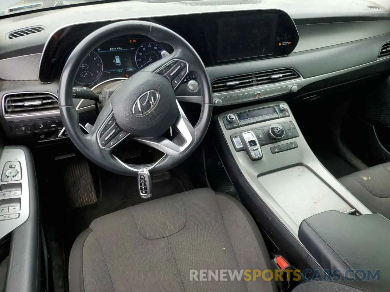 8 fotografías del automóvil dañado KM8R34HE8LU060591 HYUNDAI PALISADE 2020