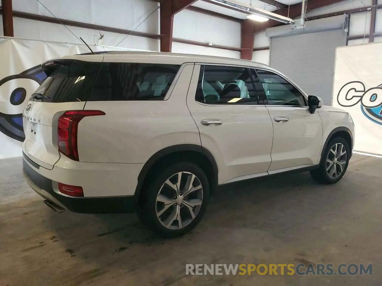 3 fotografías del automóvil dañado KM8R34HEXLU088635 HYUNDAI PALISADE 2020
