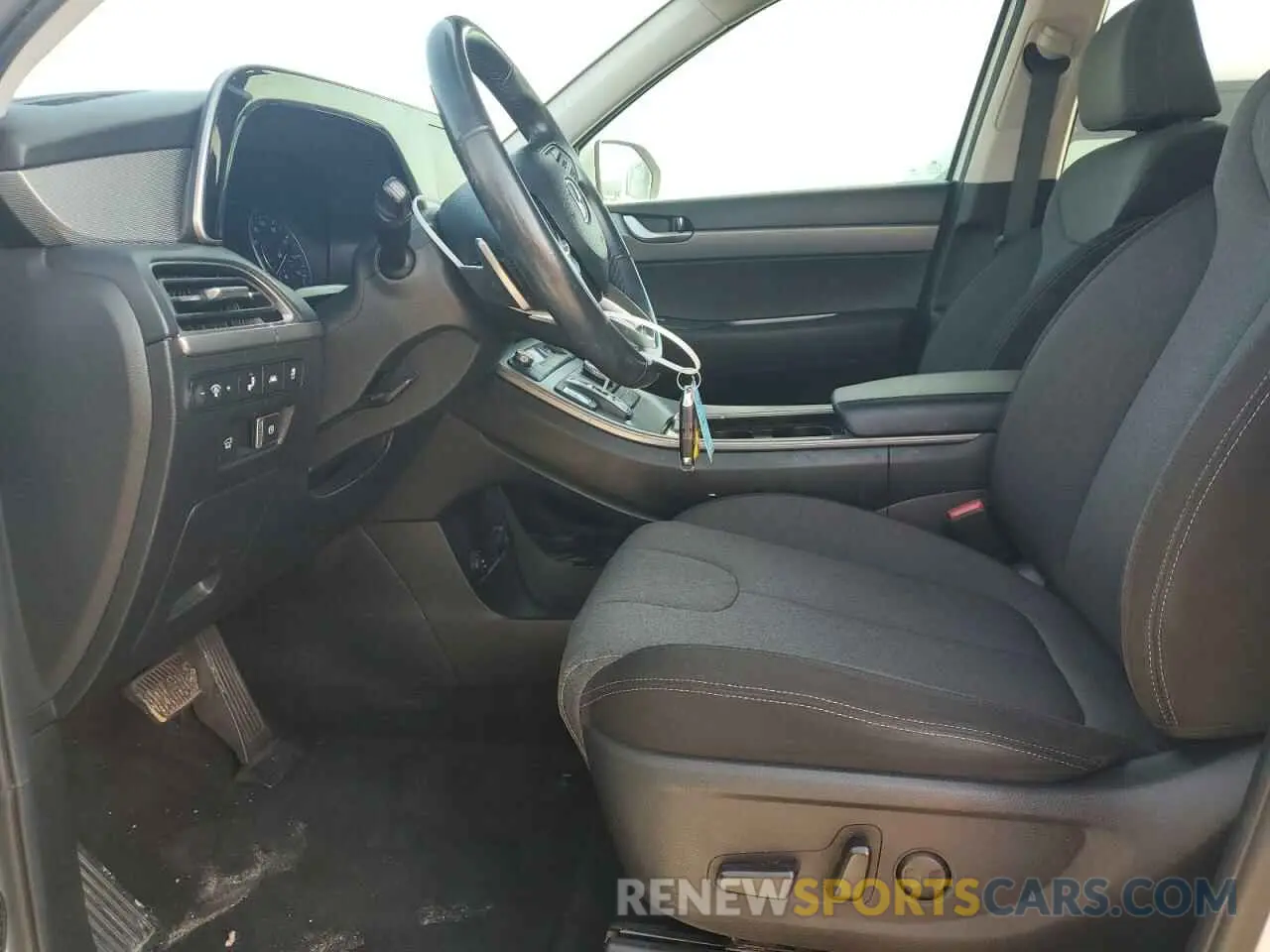 7 fotografías del automóvil dañado KM8R34HEXLU088635 HYUNDAI PALISADE 2020