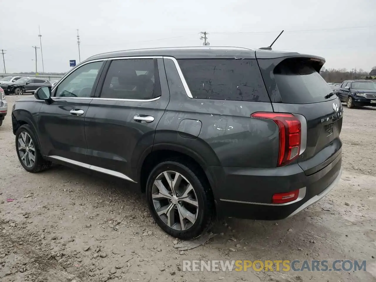 2 fotografías del automóvil dañado KM8R3DHE6LU132890 HYUNDAI PALISADE 2020