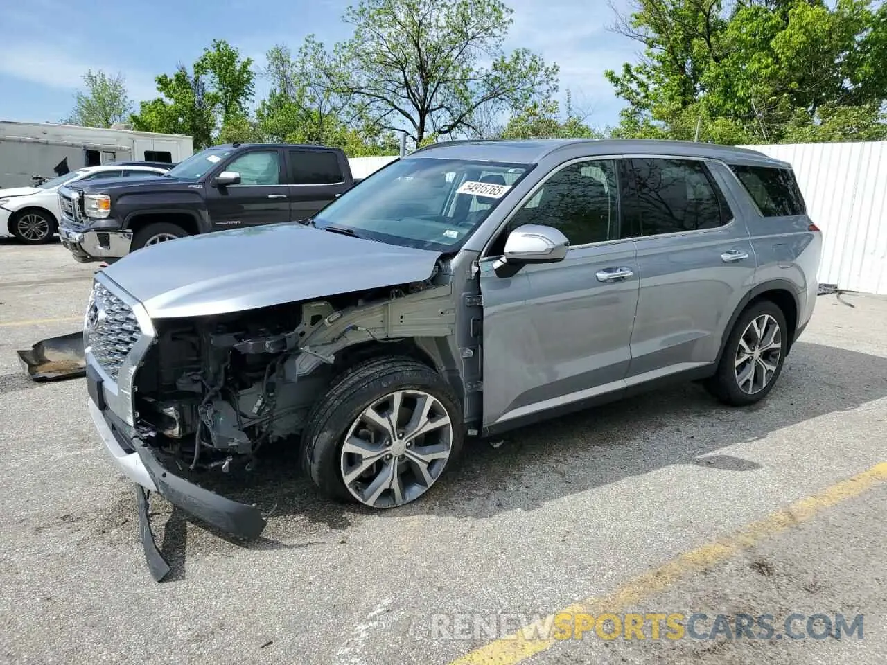 1 fotografías del automóvil dañado KM8R3DHE7LU045760 HYUNDAI PALISADE 2020