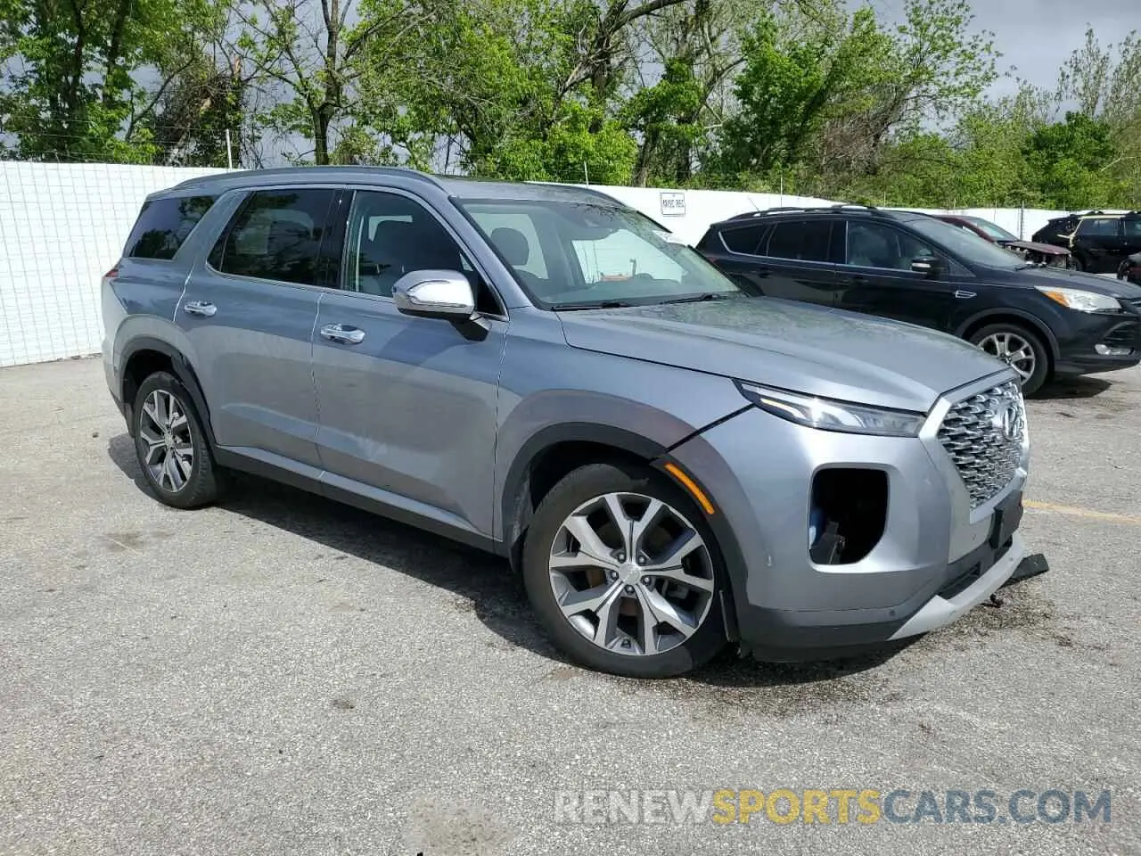 4 fotografías del automóvil dañado KM8R3DHE7LU045760 HYUNDAI PALISADE 2020