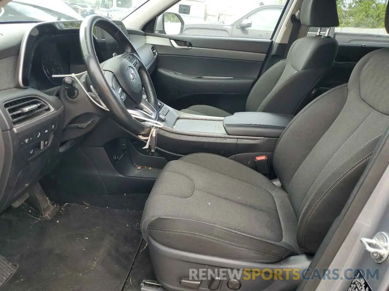 7 fotografías del automóvil dañado KM8R3DHE7LU045760 HYUNDAI PALISADE 2020