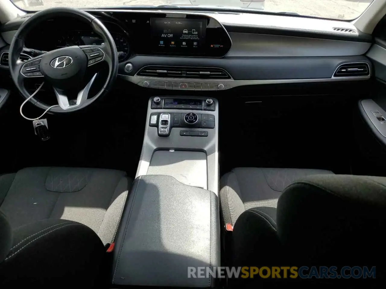 8 fotografías del automóvil dañado KM8R3DHE7LU045760 HYUNDAI PALISADE 2020