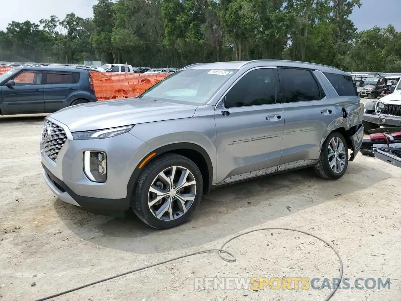 1 fotografías del automóvil dañado KM8R44HE0LU031535 HYUNDAI PALISADE 2020