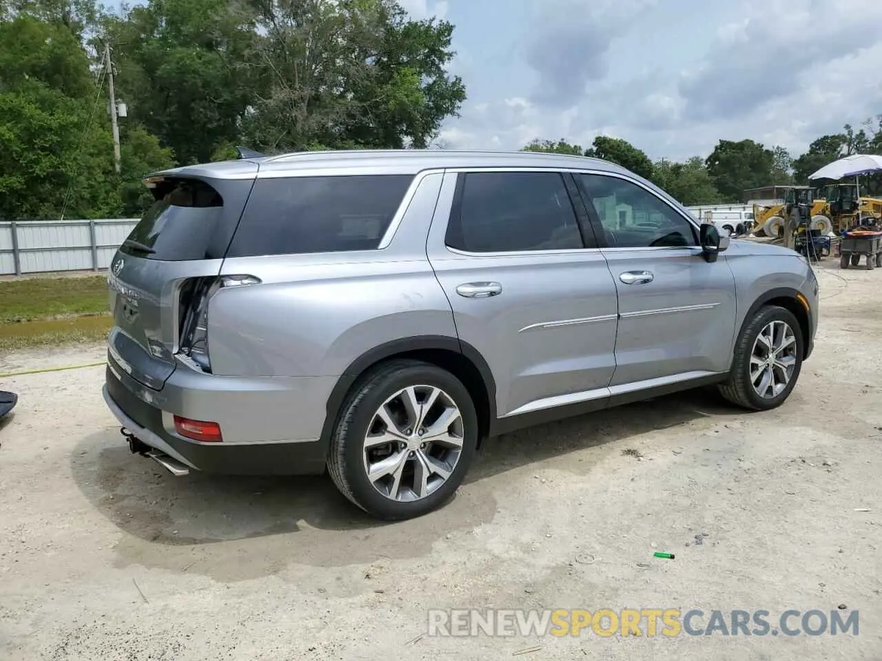 3 fotografías del automóvil dañado KM8R44HE0LU031535 HYUNDAI PALISADE 2020