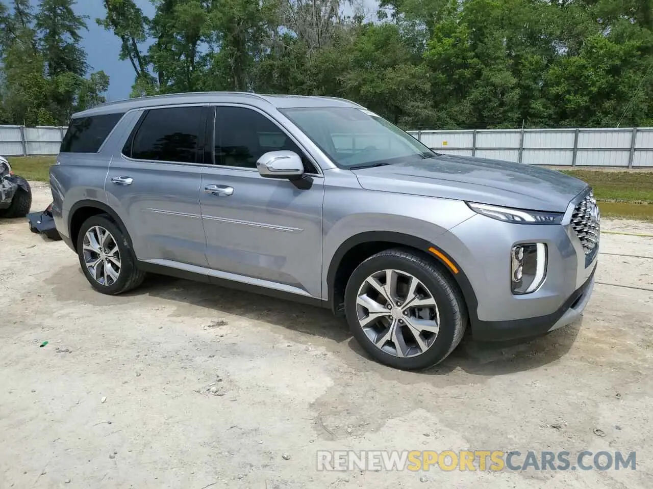 4 fotografías del automóvil dañado KM8R44HE0LU031535 HYUNDAI PALISADE 2020