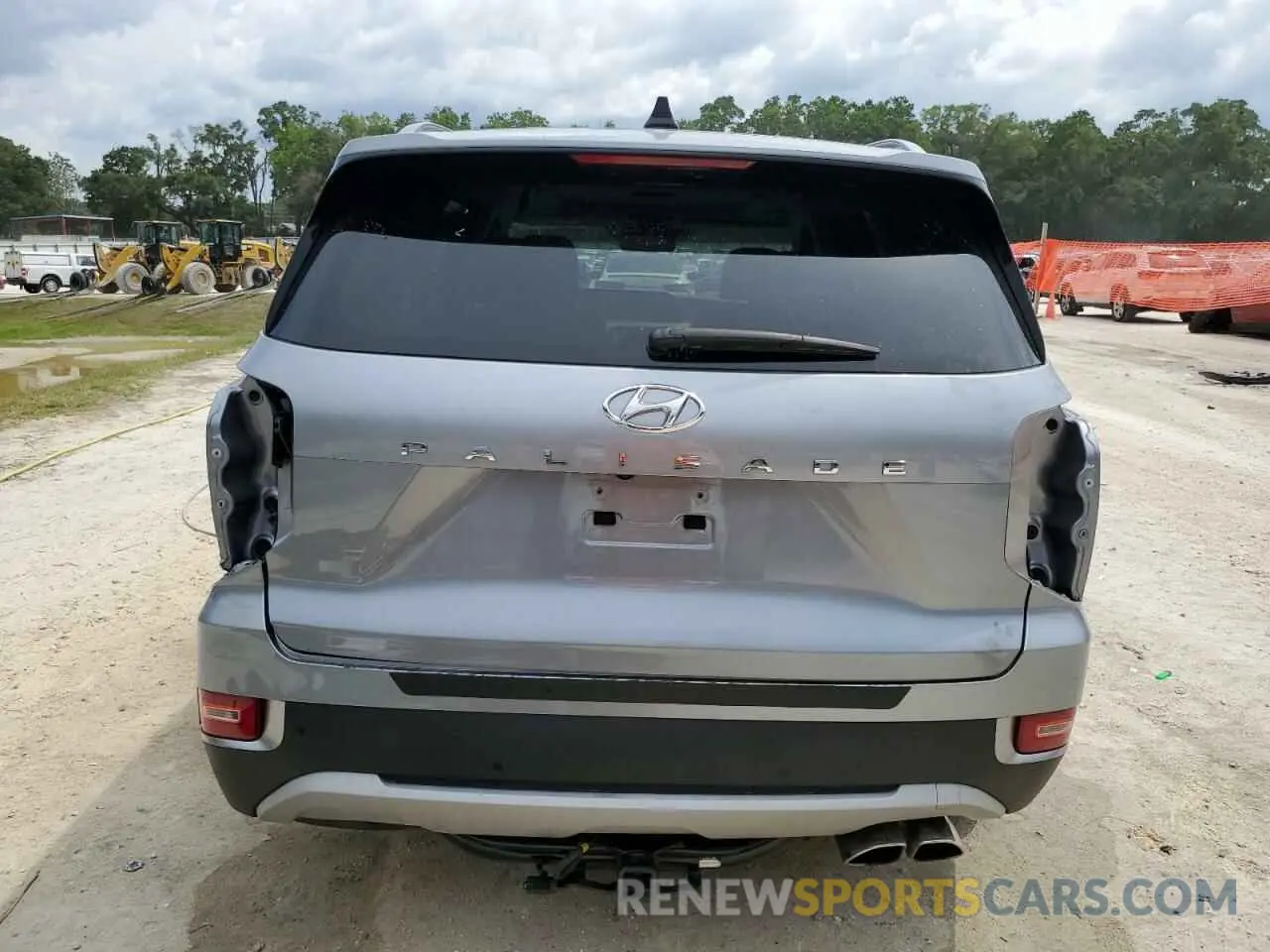 6 fotografías del automóvil dañado KM8R44HE0LU031535 HYUNDAI PALISADE 2020