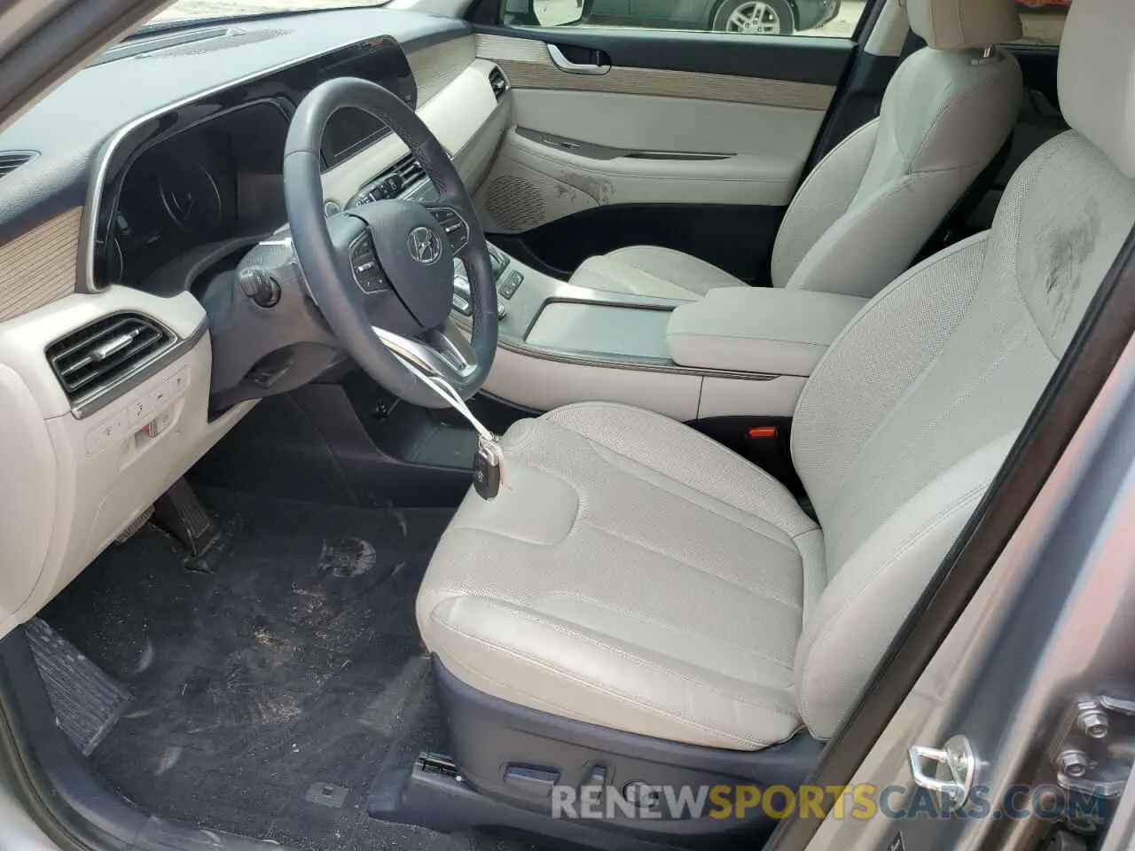 7 fotografías del automóvil dañado KM8R44HE0LU031535 HYUNDAI PALISADE 2020