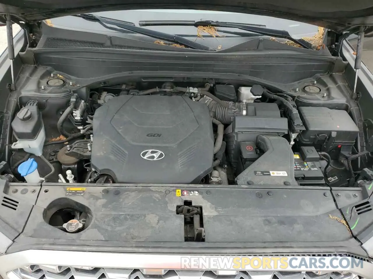 12 fotografías del automóvil dañado KM8R44HE0LU067306 HYUNDAI PALISADE 2020
