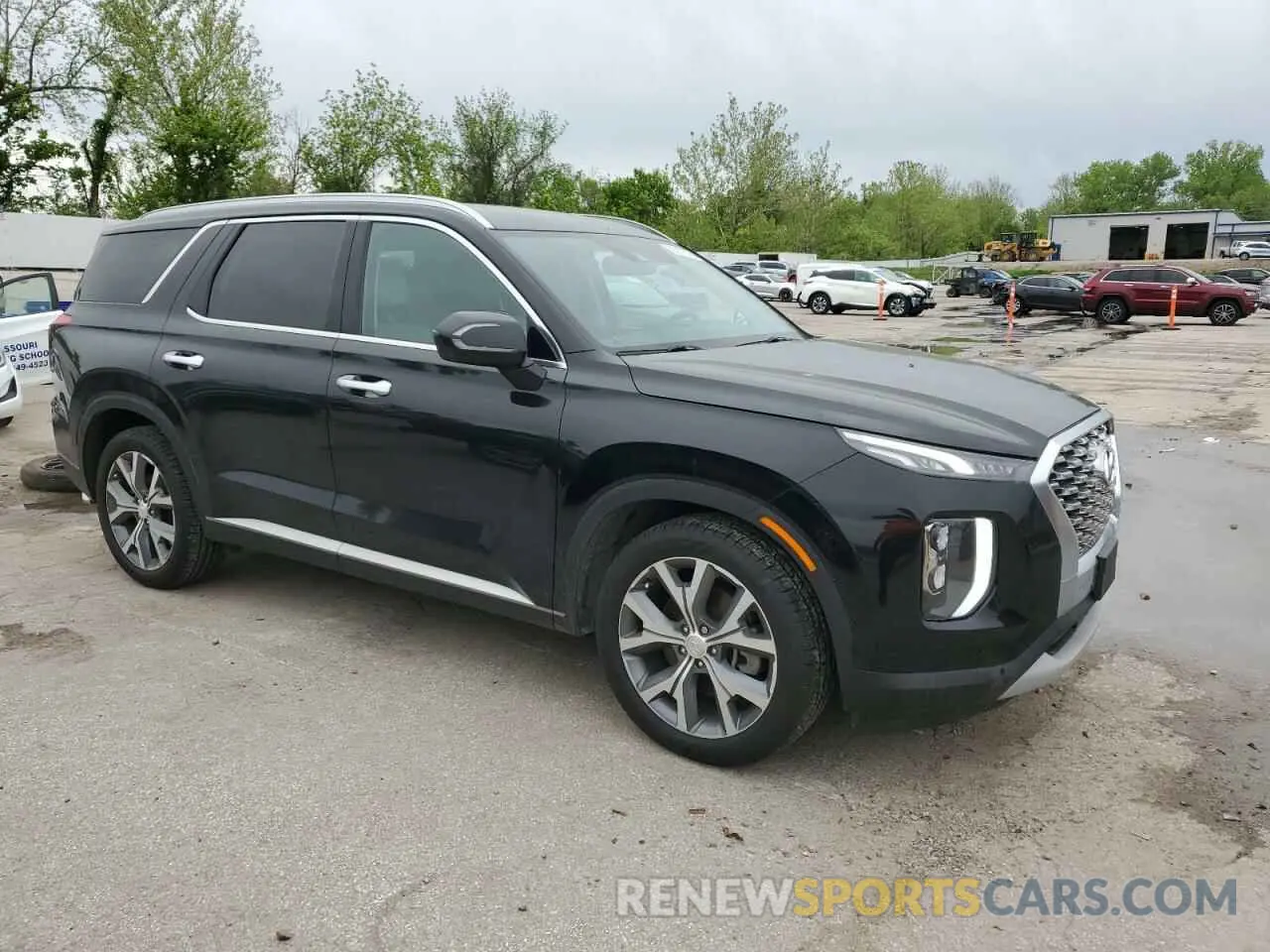 4 fotografías del automóvil dañado KM8R44HE0LU067306 HYUNDAI PALISADE 2020