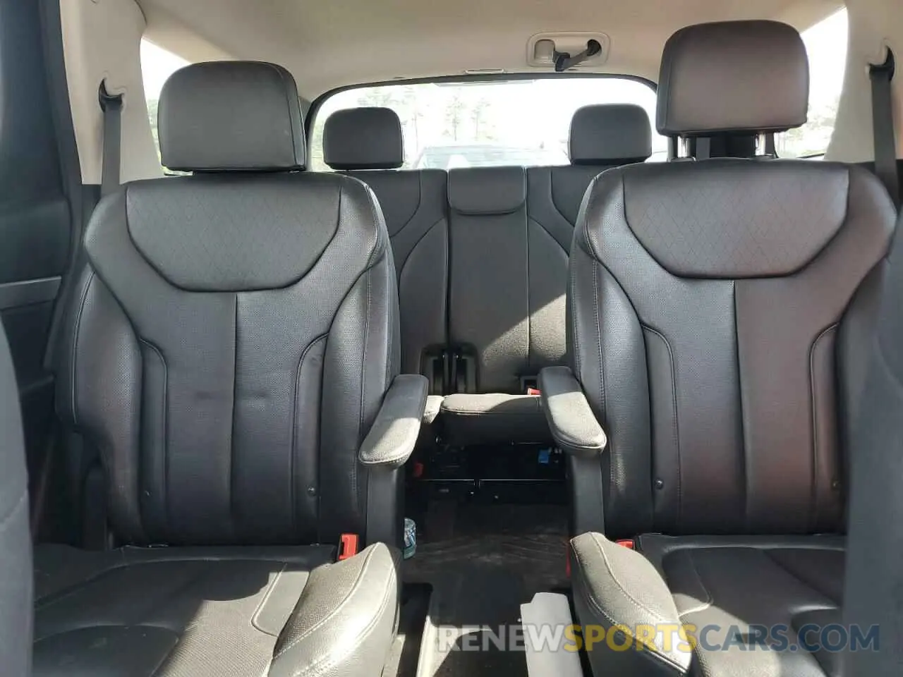 10 fotografías del automóvil dañado KM8R44HE1LU083658 HYUNDAI PALISADE 2020