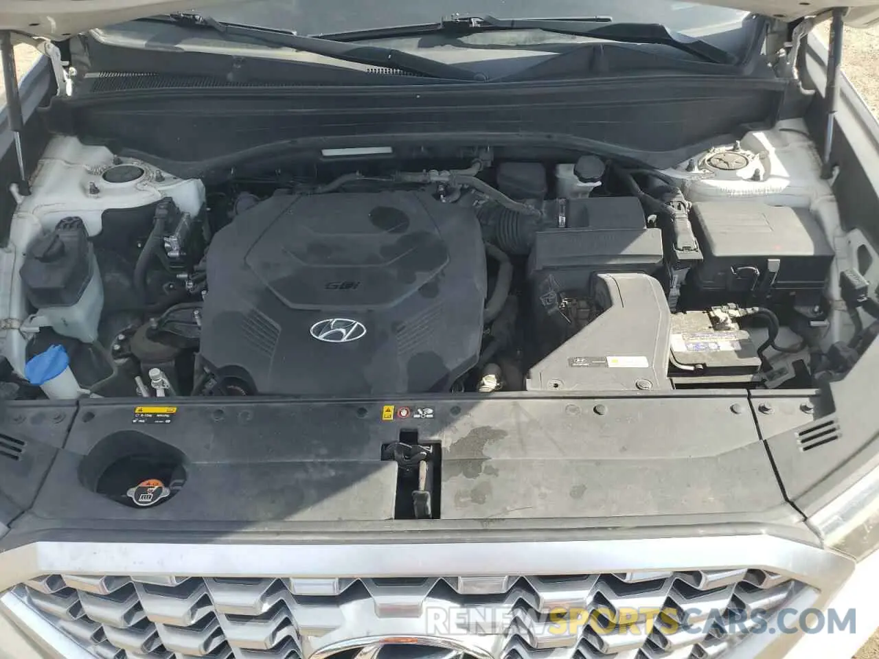 12 fotografías del automóvil dañado KM8R44HE1LU083658 HYUNDAI PALISADE 2020