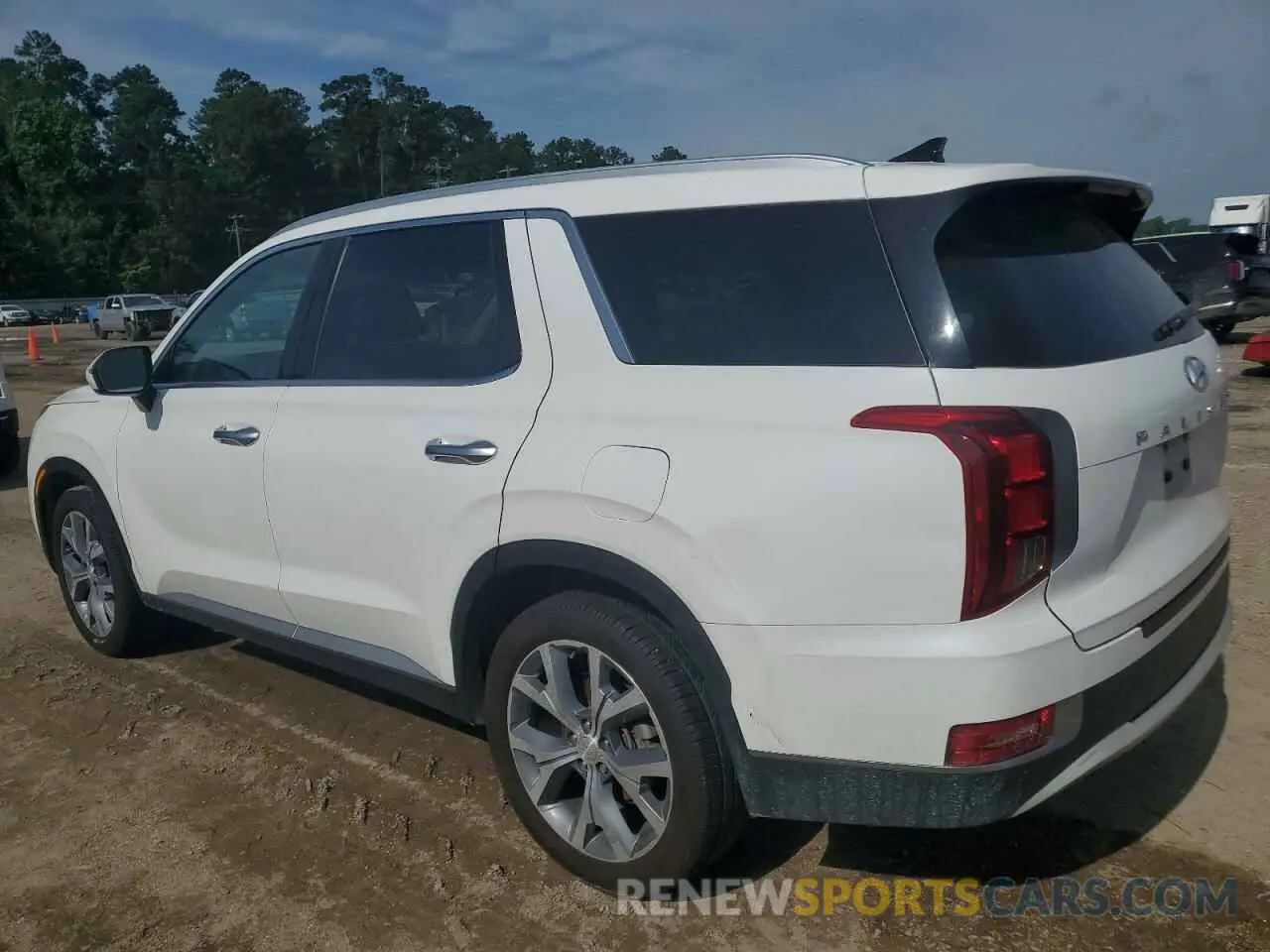 2 fotografías del automóvil dañado KM8R44HE1LU083658 HYUNDAI PALISADE 2020