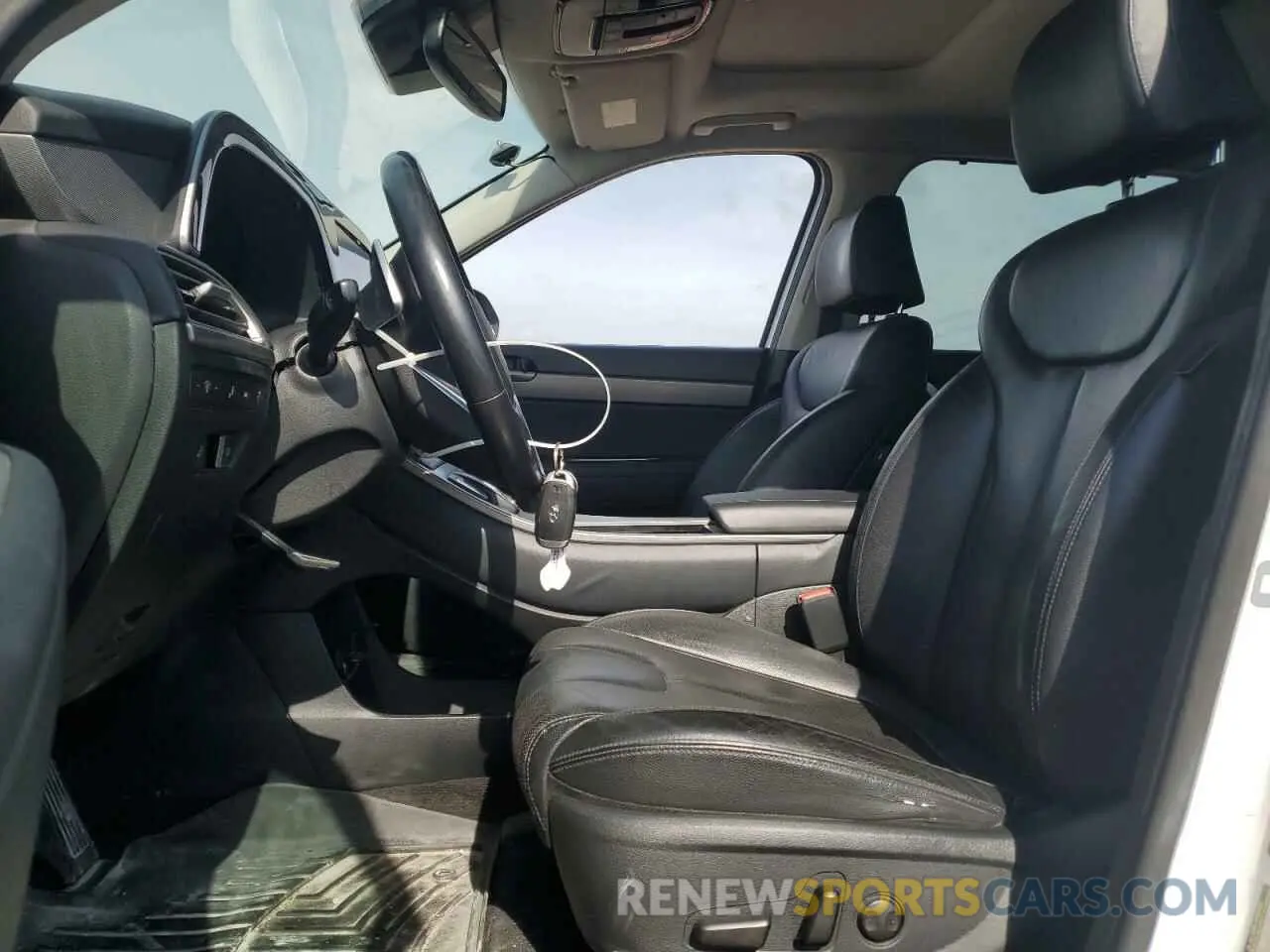 7 fotografías del automóvil dañado KM8R44HE1LU083658 HYUNDAI PALISADE 2020